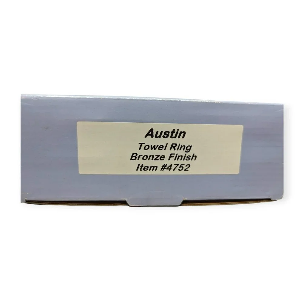 Gatco Evolutions Austin Towel Ring Bronze Finish